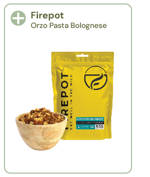 Firepot Orzo Pasta Bolognese