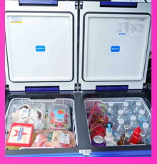 75L Stayzcool MKII Dual Zone Fridge/Freezer + 75L Stayzcool Fridge Cover