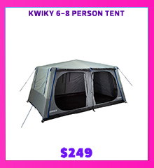 Kwiky 6-8 Person Tent