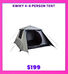 Kwiky 4-6 Person Tent