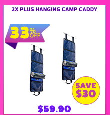 2x Plus Hanging Camp Caddy