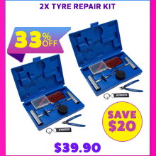 2x Tyre Repair Kit