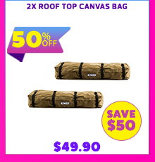 2x Roof Top Canvas Bag