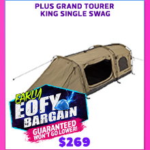 Plus Grand Tourer King Single Swag