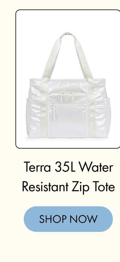 Terra 35L Water Resistant Zip Tote | SHOP NOW