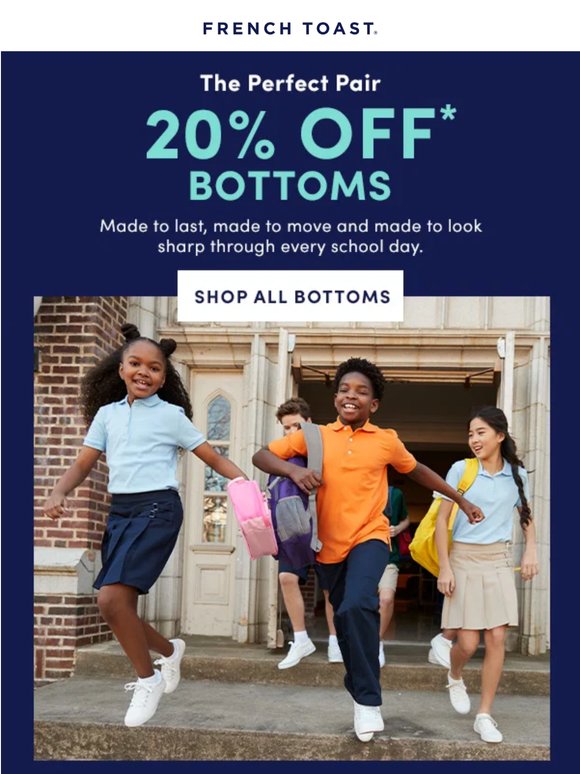 Bestselling bottoms? They’re 20% off!