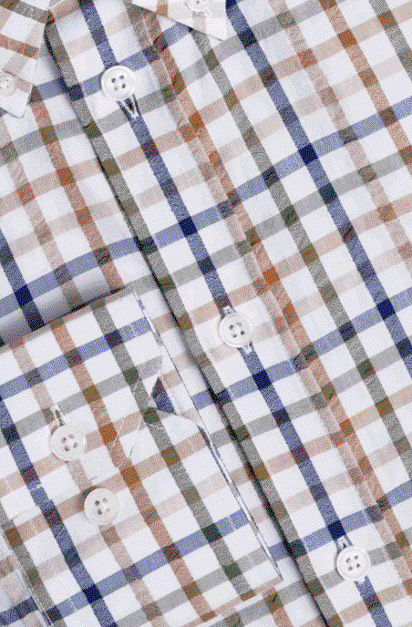 Men's Seersucker Tattersall Shirt