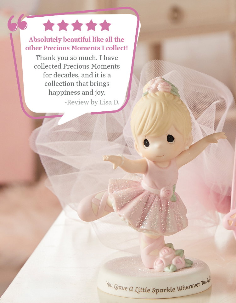 You Leave A Little Sparkle Wherever You Go Figurine