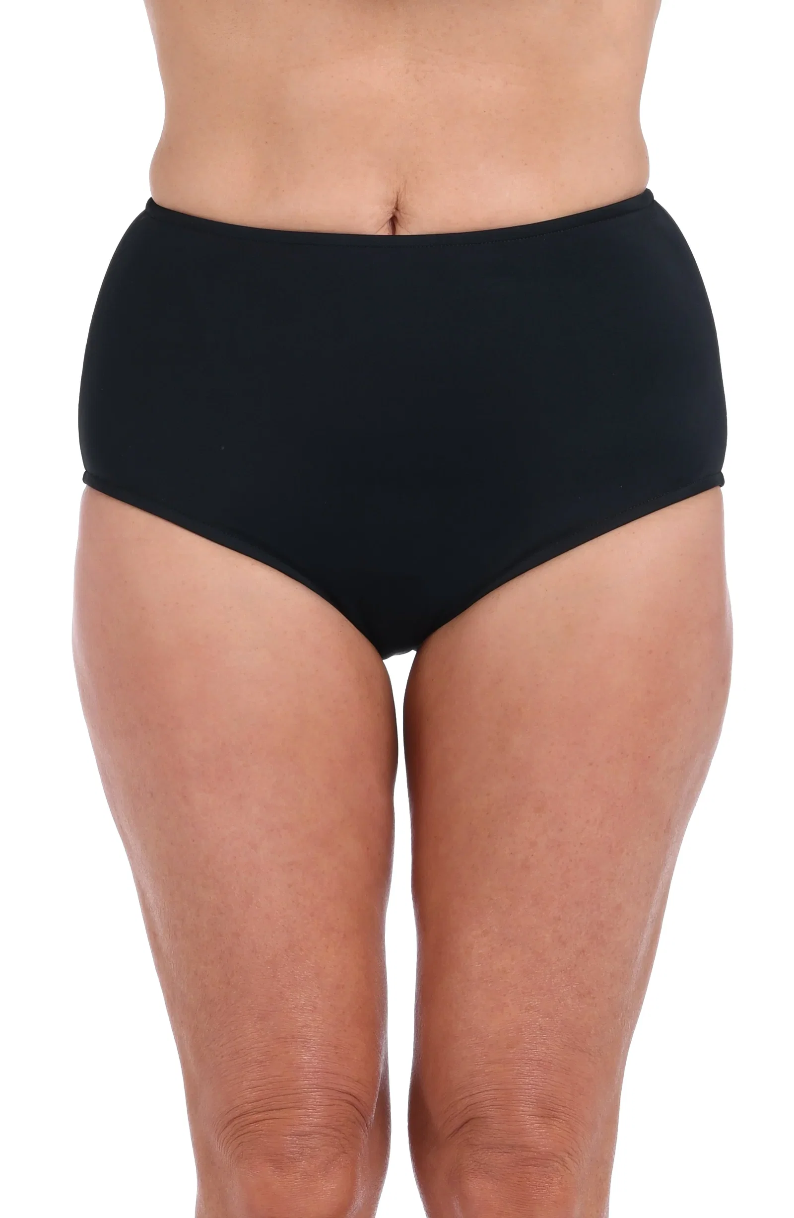 Solid Full Bikini Bottom