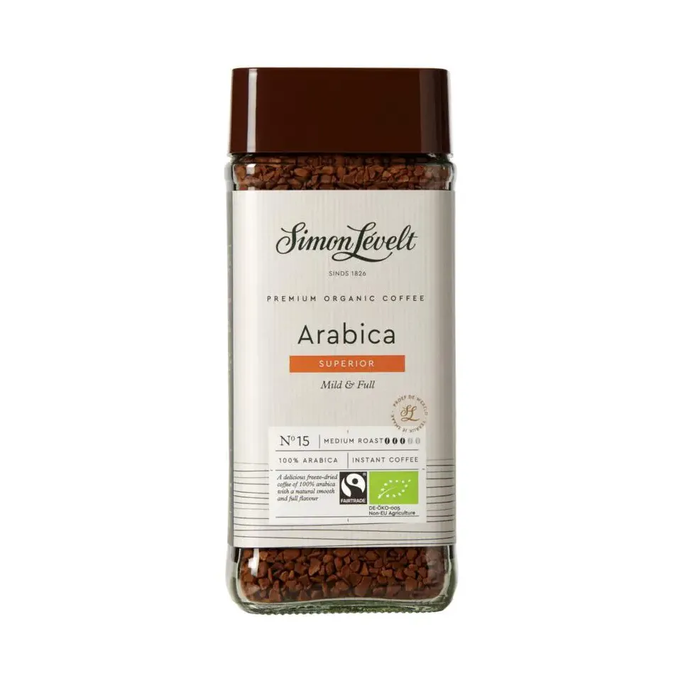 Image of Simon Levelt Cafe organico Arabica instant
