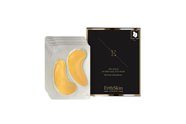 ErthSkin - Kollagen eye patches guld 24K 10-pack