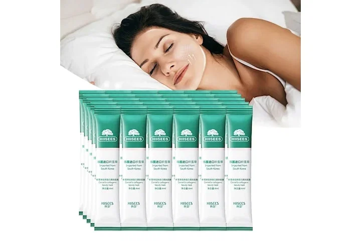 30 stk Collagen Real Deep Mask – Collagen Sheet Face Overnight Mask