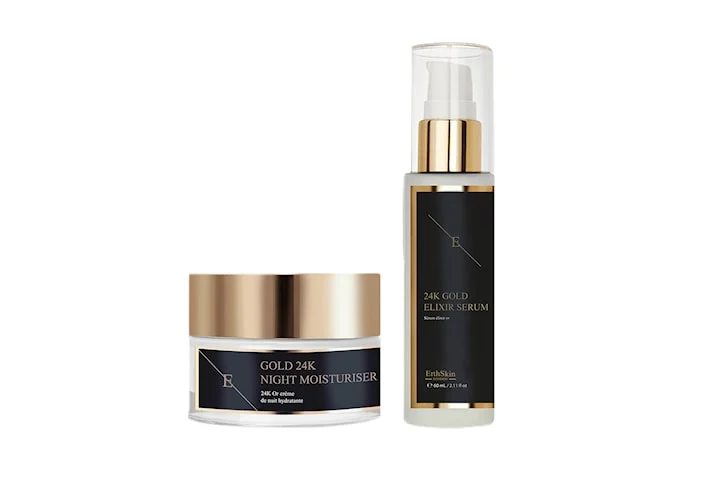 ErthSkin - 24K Gold serum och nattkräm