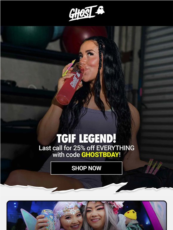 TGIF, Legend!