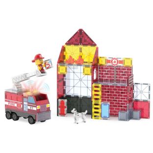 Image of MAGNA-TILES® Fire Station™ - 50pcs