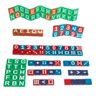 Image of MAGNA-TILES® microMAGS Learn Letters and Numbers™ - 112pcs