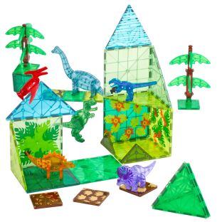 Image of MAGNA-TILES® Dino World XL - 50pcs
