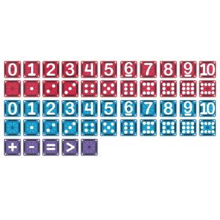 Image of MAGNA-TILES® microMAGS Learn Numbers™ - 56pcs