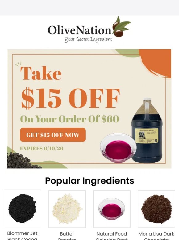 Quick! $15 Off Before It’s Gone!