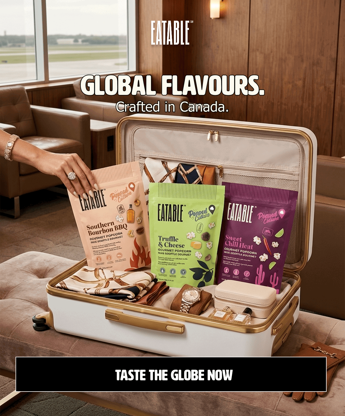 Global Flavours. Crafted in Canada.-  Taste The Globe Now