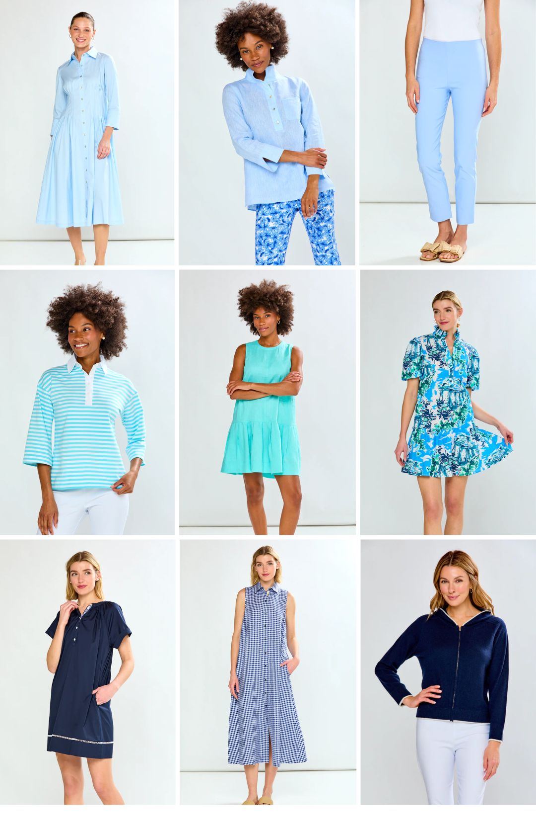 Blue never goes out of style — and this summer we're wearing every shade of it.