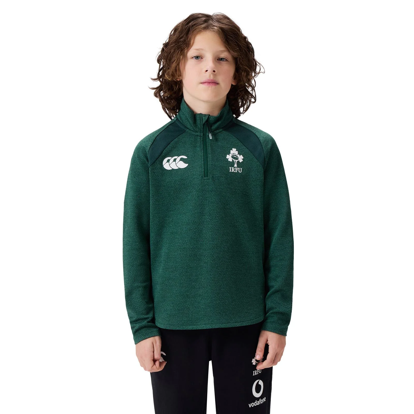 Image of Canterbury IRFU Ireland Rugby 2025/26 Elite Kids Top