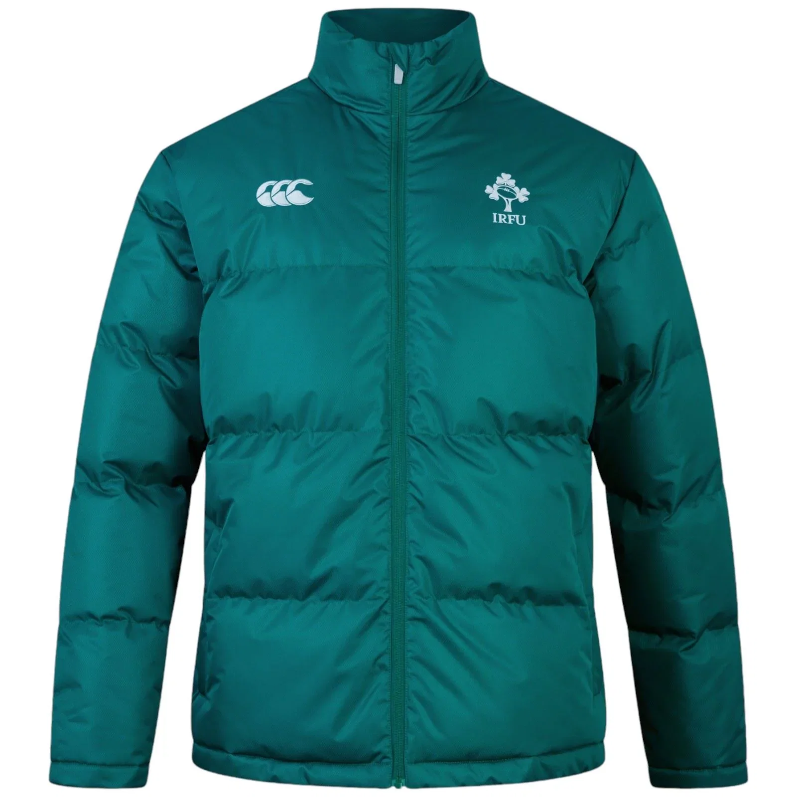 Image of Canterbury IRFU Rugby Ireland 2024/25 Mens Full-Zip Puffer Jacket