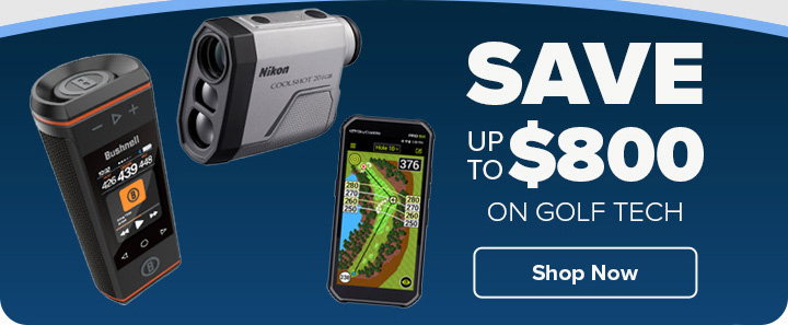 Save Up to $800 on Golf Tech
