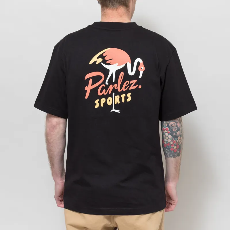 Parlez Marion T Shirt Black