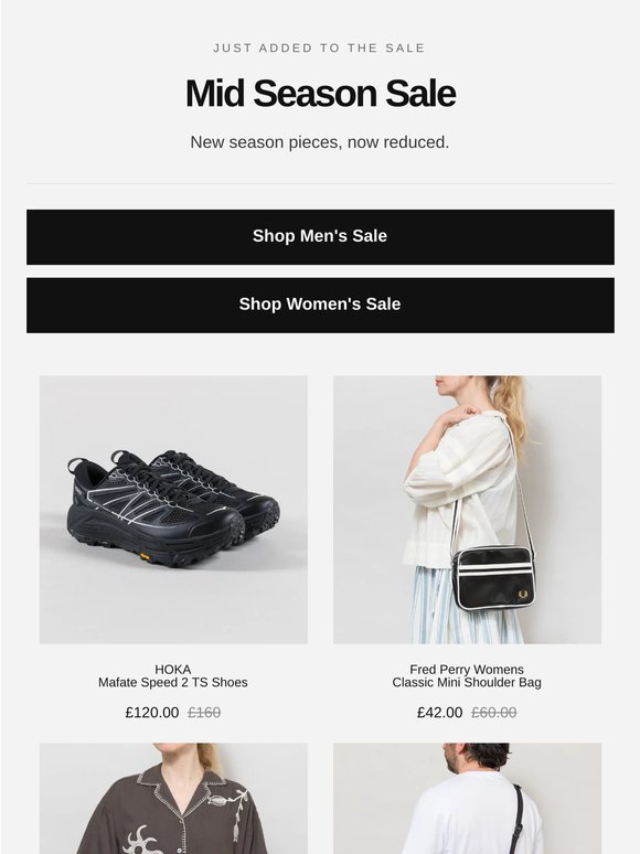 Mid Season Sale
