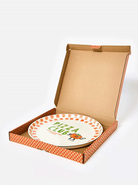 Pizza Club Serving Plate