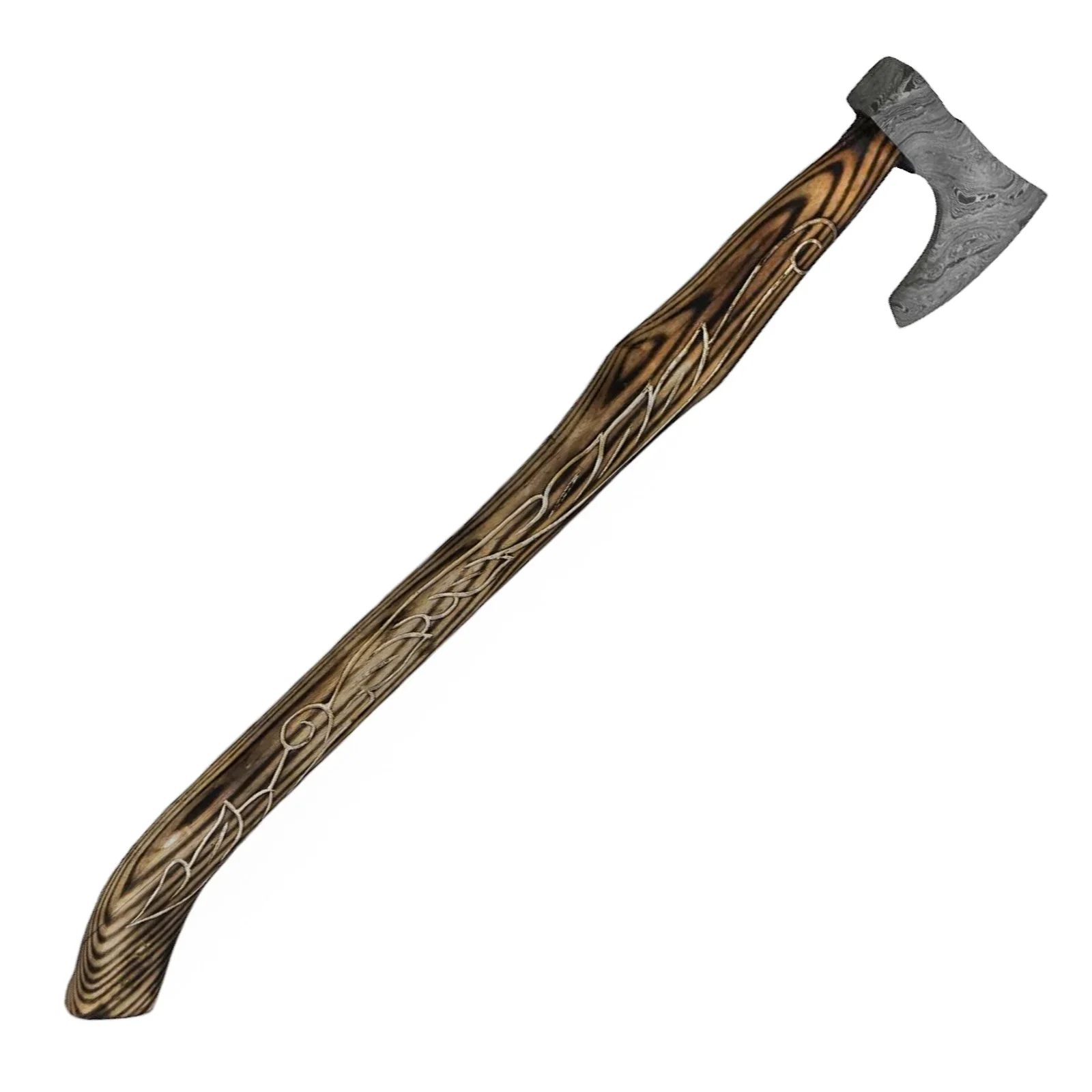 Image of Splitting Ax- Damascus Steel- 32"