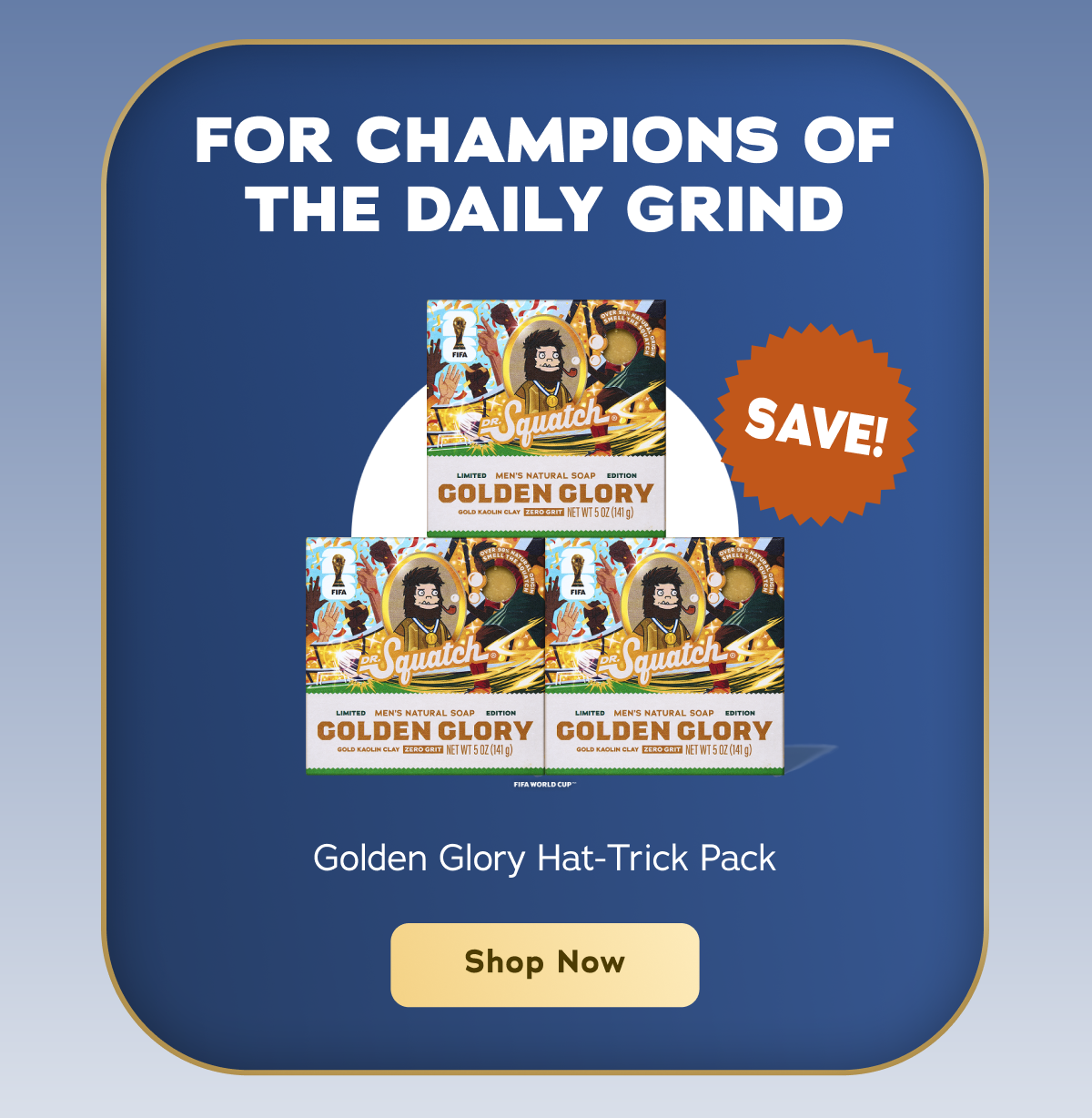 Golden Glory Hat-Trick Pack