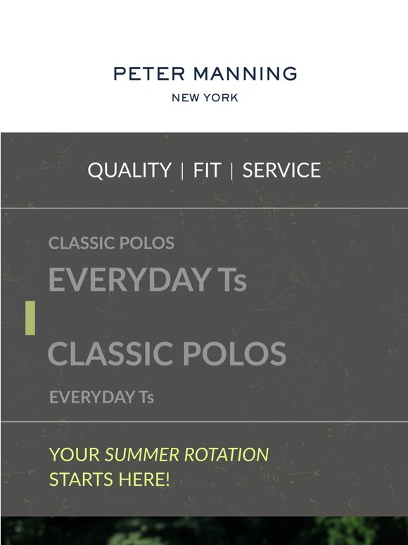 New Polos & Ts for Summer
