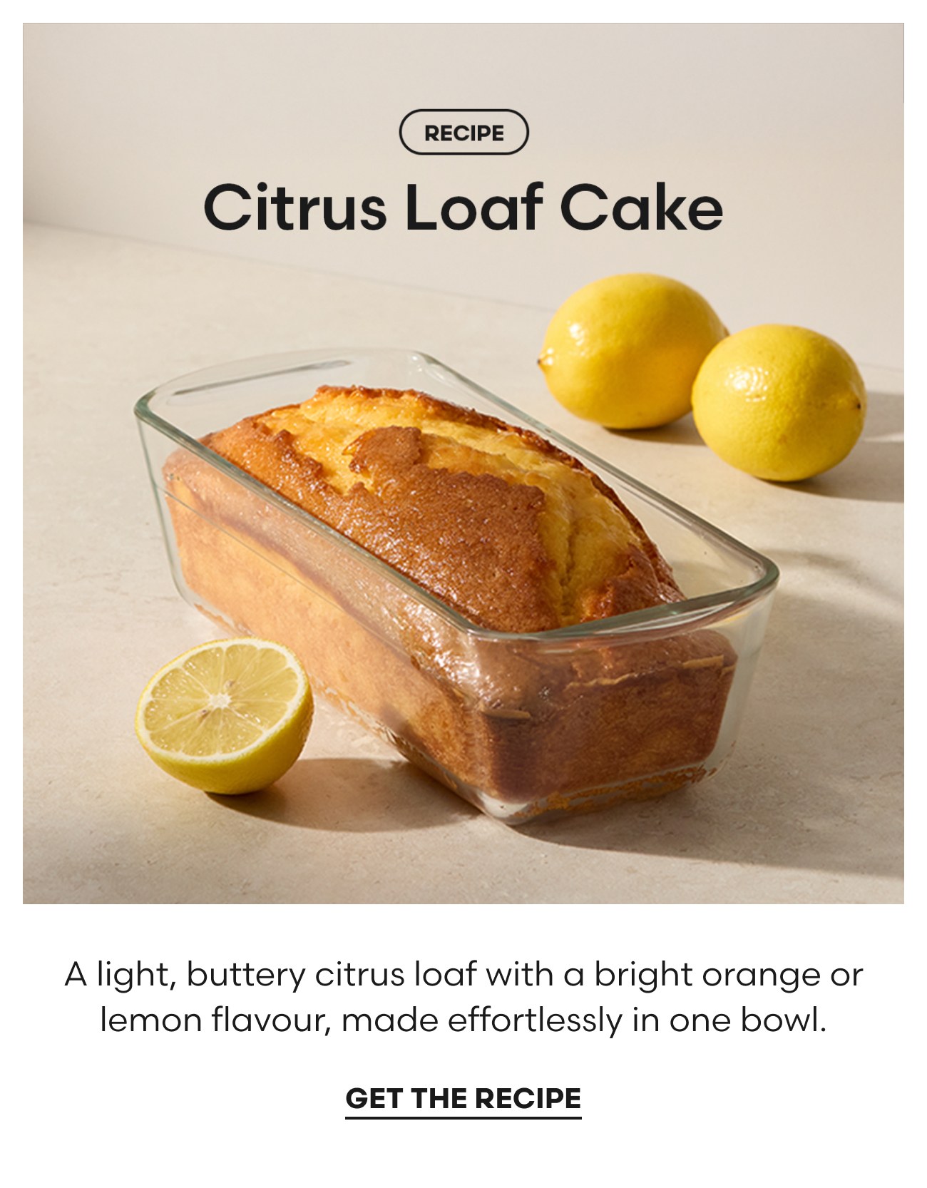 Citrus Loaf Cake