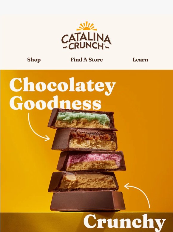 Chocolatey goodness 🤝 crunchy cookie