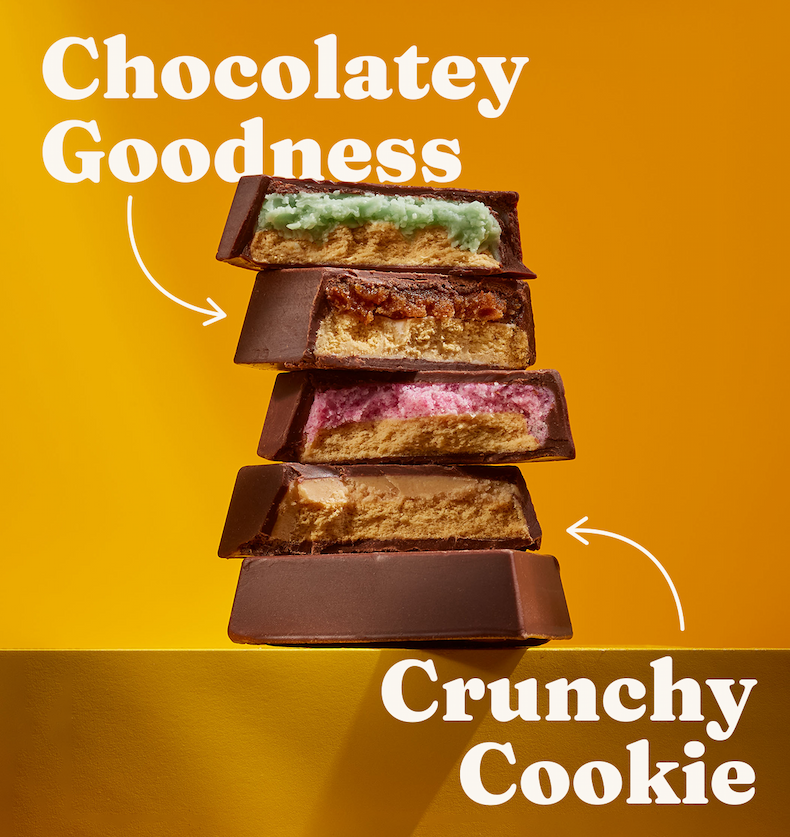 Chocolatey Goodness and Crunchy Cookie