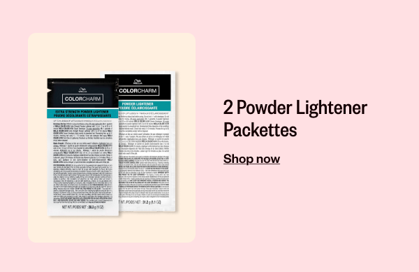 2 POWDER LIGHTENER PACKETTES - SHOP NOW