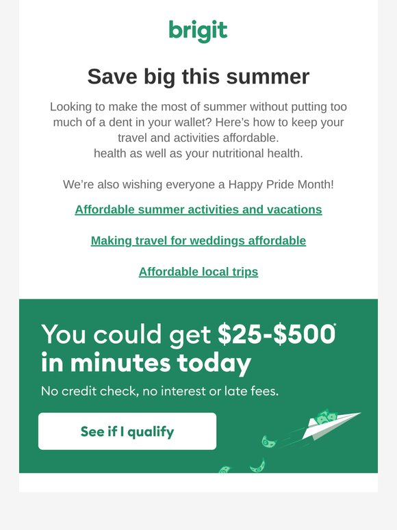 Affordable summer fun