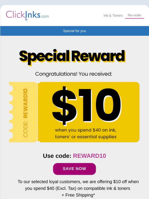 🖨️ $10 Reward for you  - Ends on Sunday