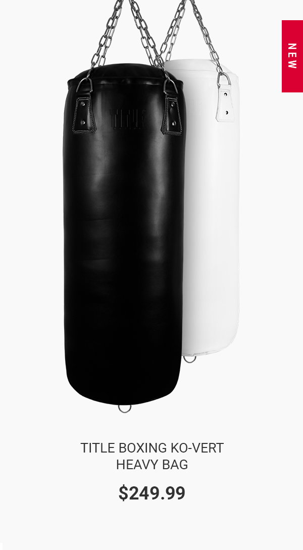 SHOP TITLE BOXING KO-VERT HEAVY BAG