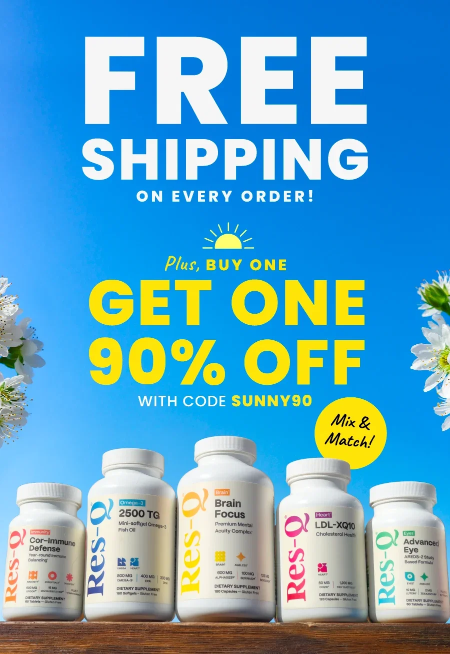 FREE SHIPPING on Every Order! Plus, Buy 1, Get 1 90% OFF All Supplements—Mix & Match!