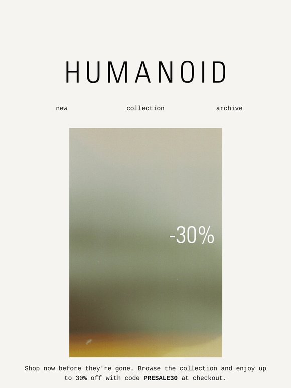 PRE-SALE