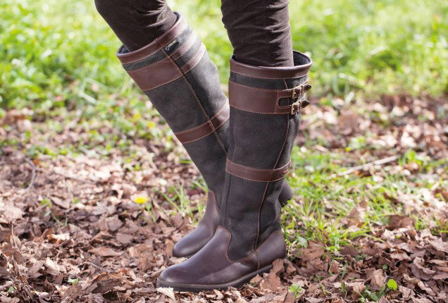 Ladies Dubarry Long Ford Boot