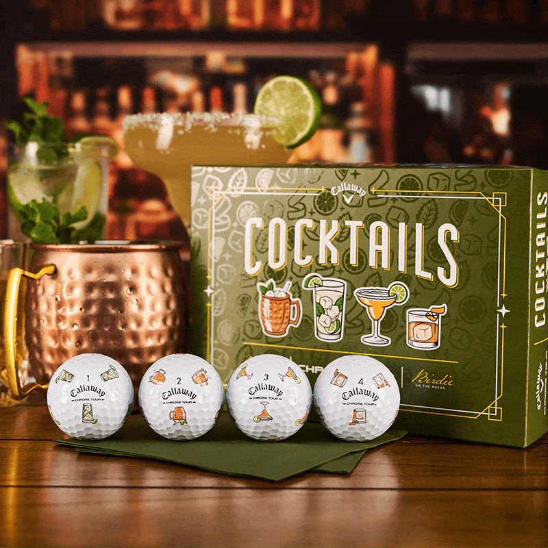 Limited-Edition Chrome Golf Balls