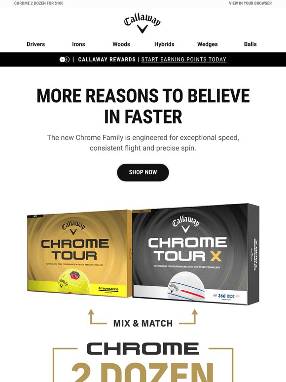 More Reasons To Believe In Faster