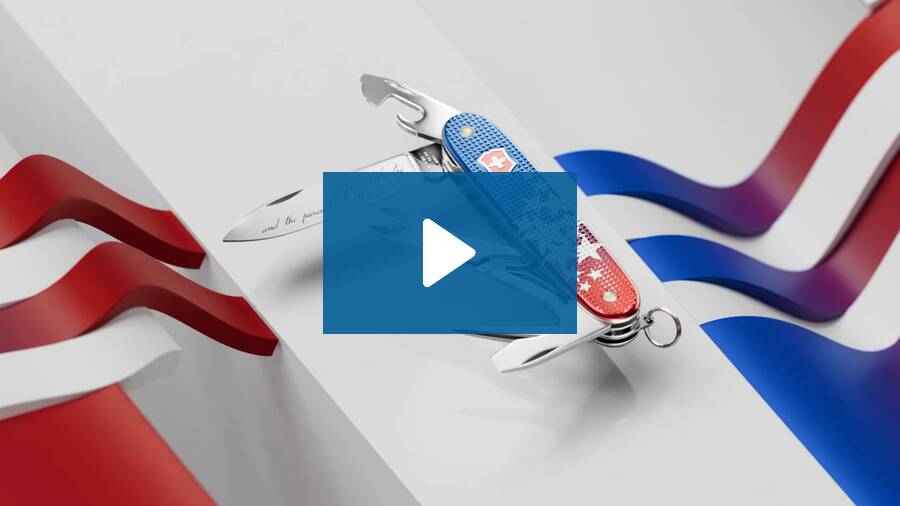 Victorinox America's 250th Anniversary Limited Edition Pioneer X Alox Swiss Army Knife