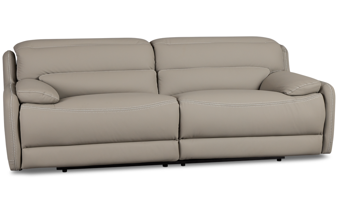 Jett Gray Micro Power Reclining Sofa