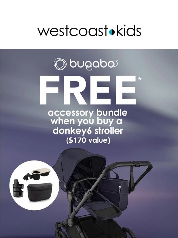 Purchase a Bugaboo Donkey 6 & Receive a GWP valued at $169!