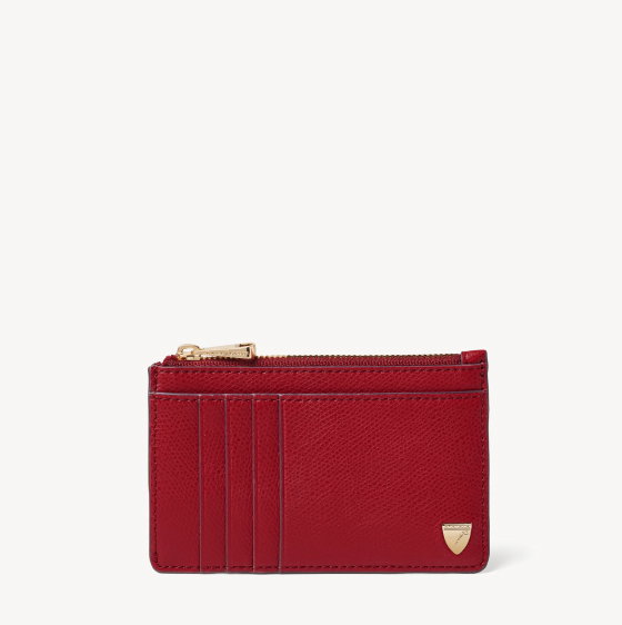 Zipped Card & Coin Holder